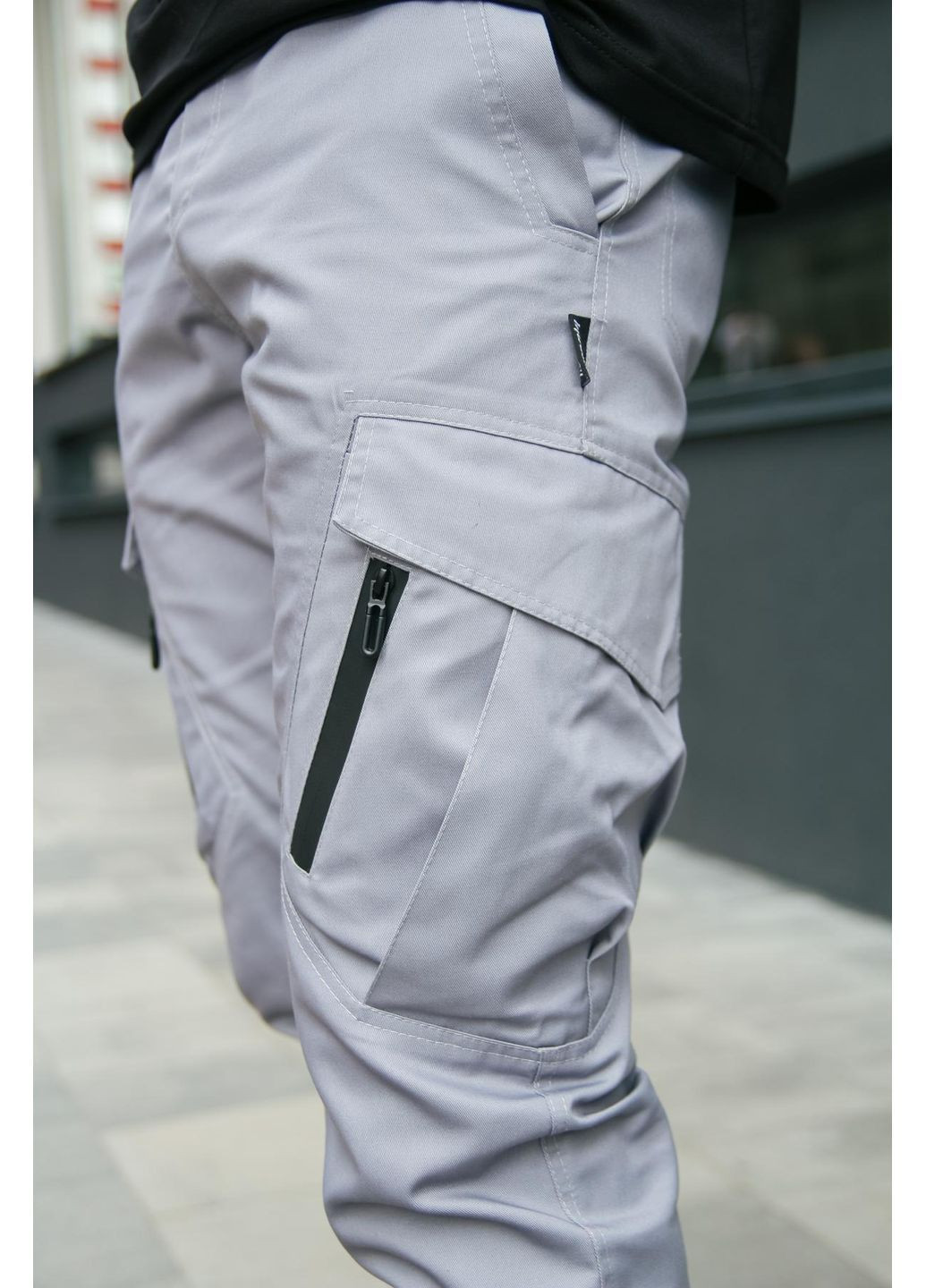 Серые спортивные, домашние, кэжуал, повседневный демисезонные зауженные брюки Intruder