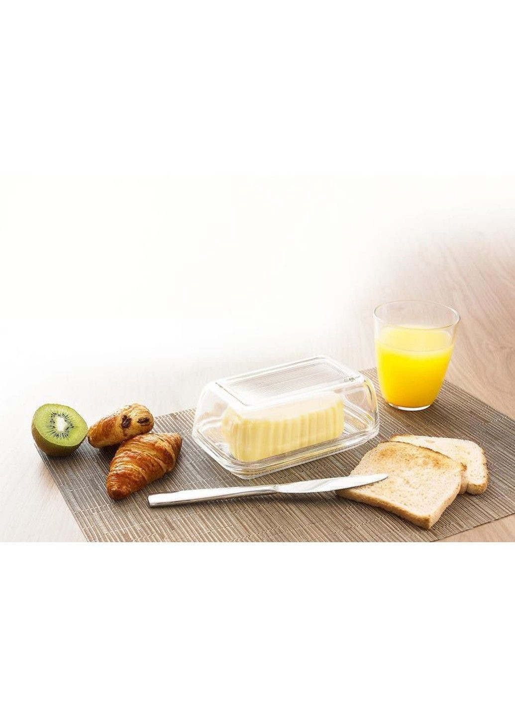 Масленка BUTTER /17 см з кришкою (N3913) Luminarc (365275280)