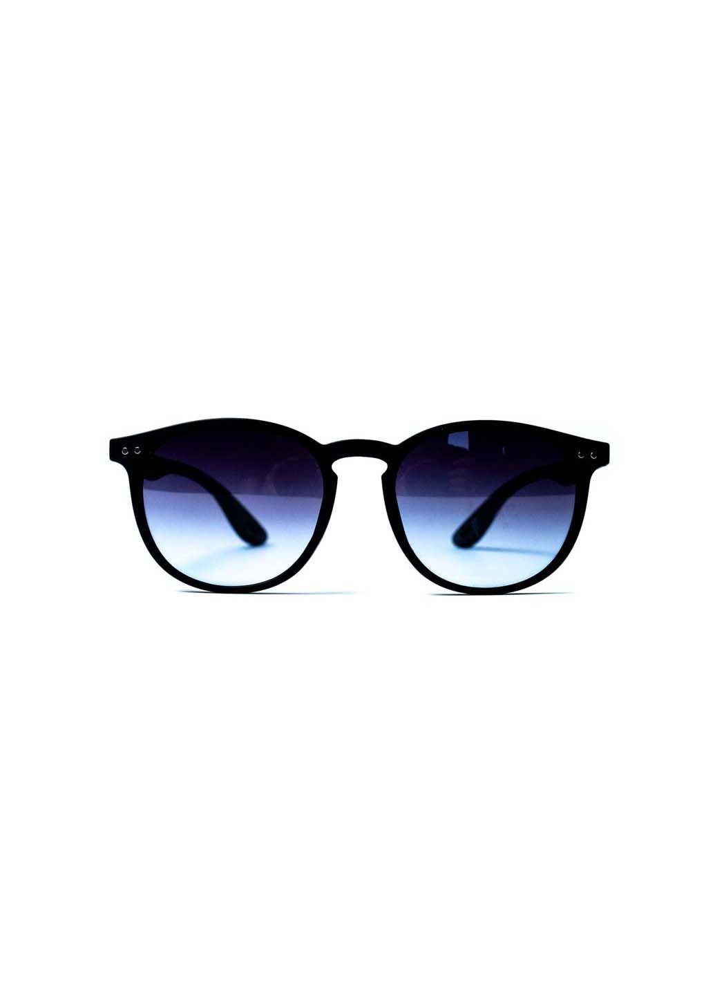 Солнцезащитные очки с поляризацией Панто мужские 428-843 LuckyLOOK (291885896)