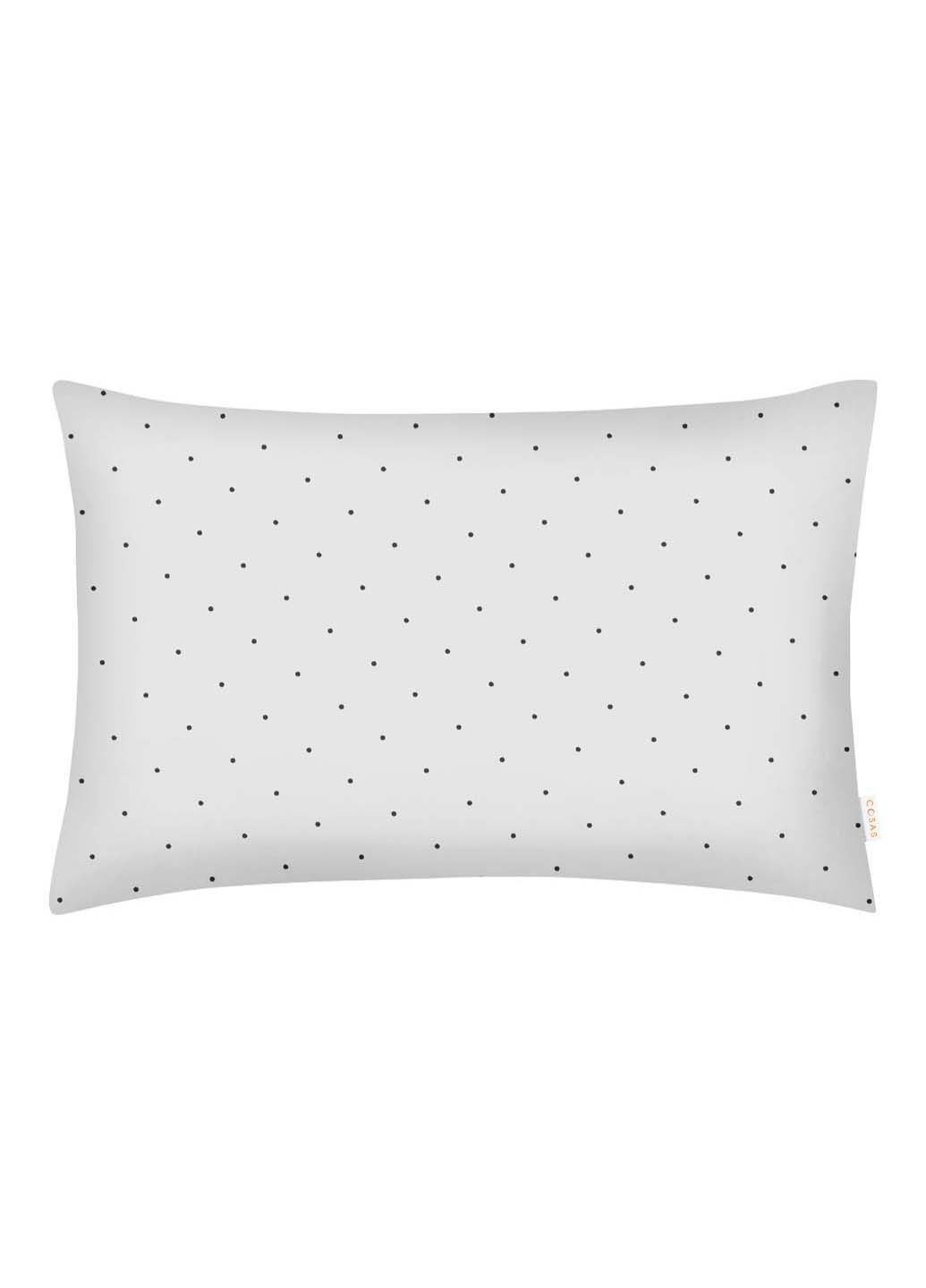 Двоспальна постіль з простирадлом на гумці MINI DOTS CS35 180х220 см Cosas (307475360)