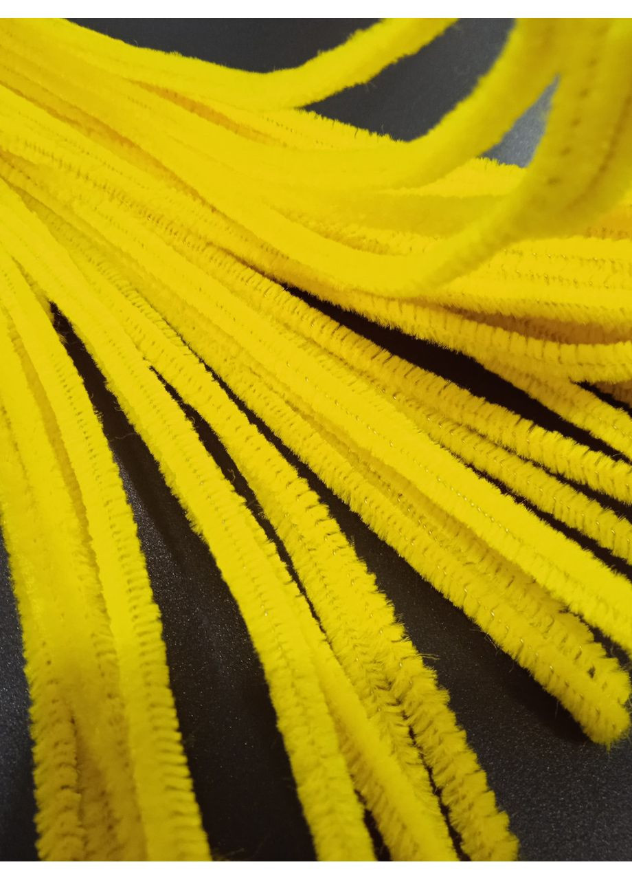 Синяя проволока 30 см желтая (10 шт.) No Brand (372531637)