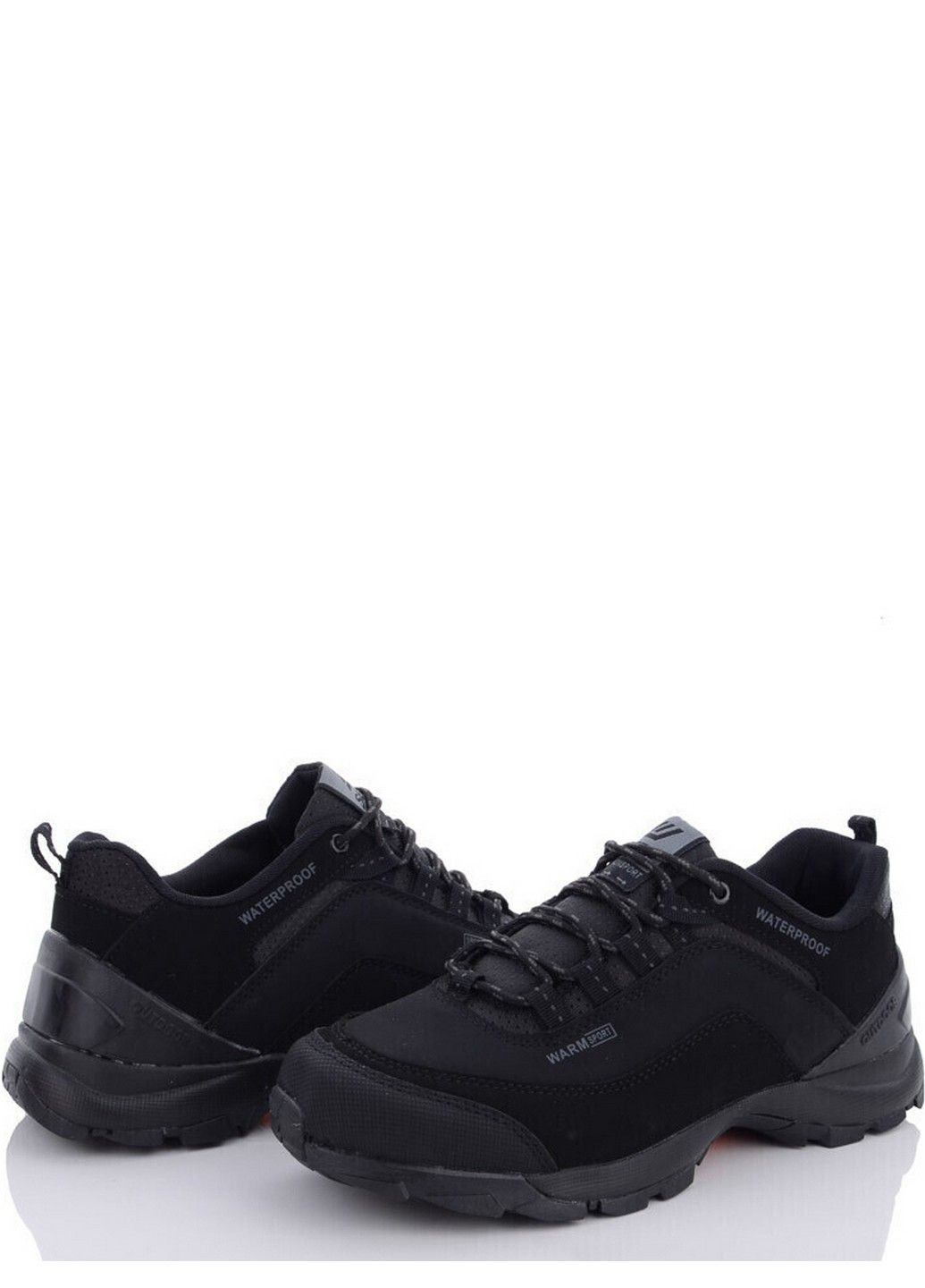 Чорні всесезон термо кросівки ap9108-1 Navigator