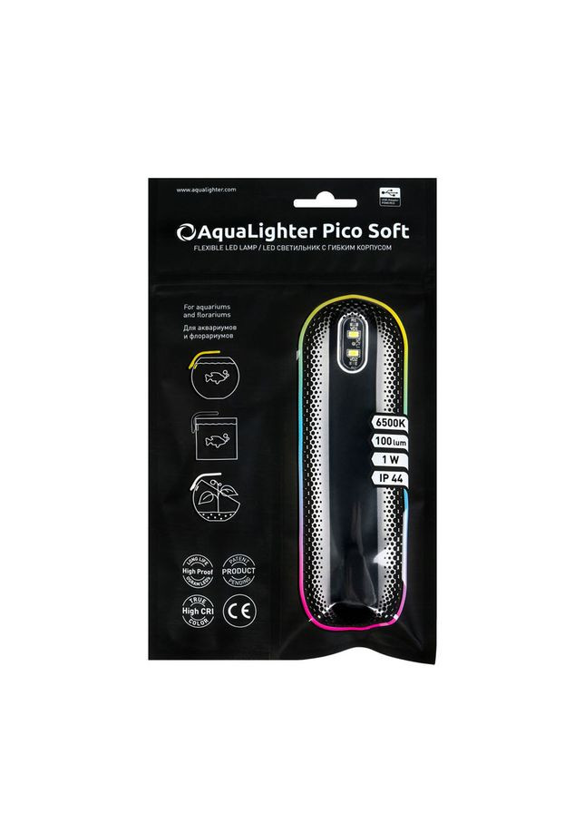 Светодиодный светильник для аквариума AquaLighter Pico Soft черный No Brand (363197422)