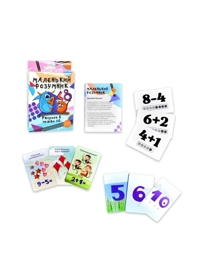 Настольная игра Маленький умник обучающая укр 30271 Strateg (306436672)