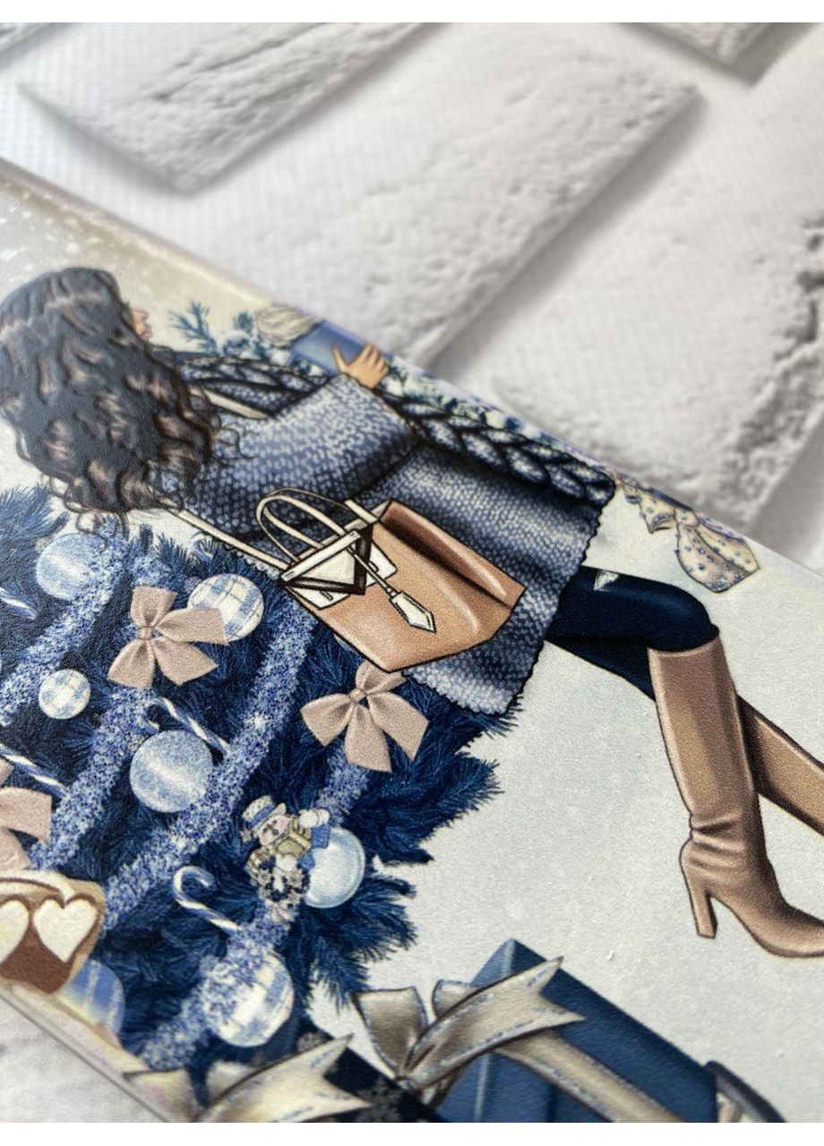 Чохол з потовщеними кутами на Xiaomi Redmi Note 8 Pro:: Новий Рік. Дівчина з подарунками (принт 143) Creative (362970325)