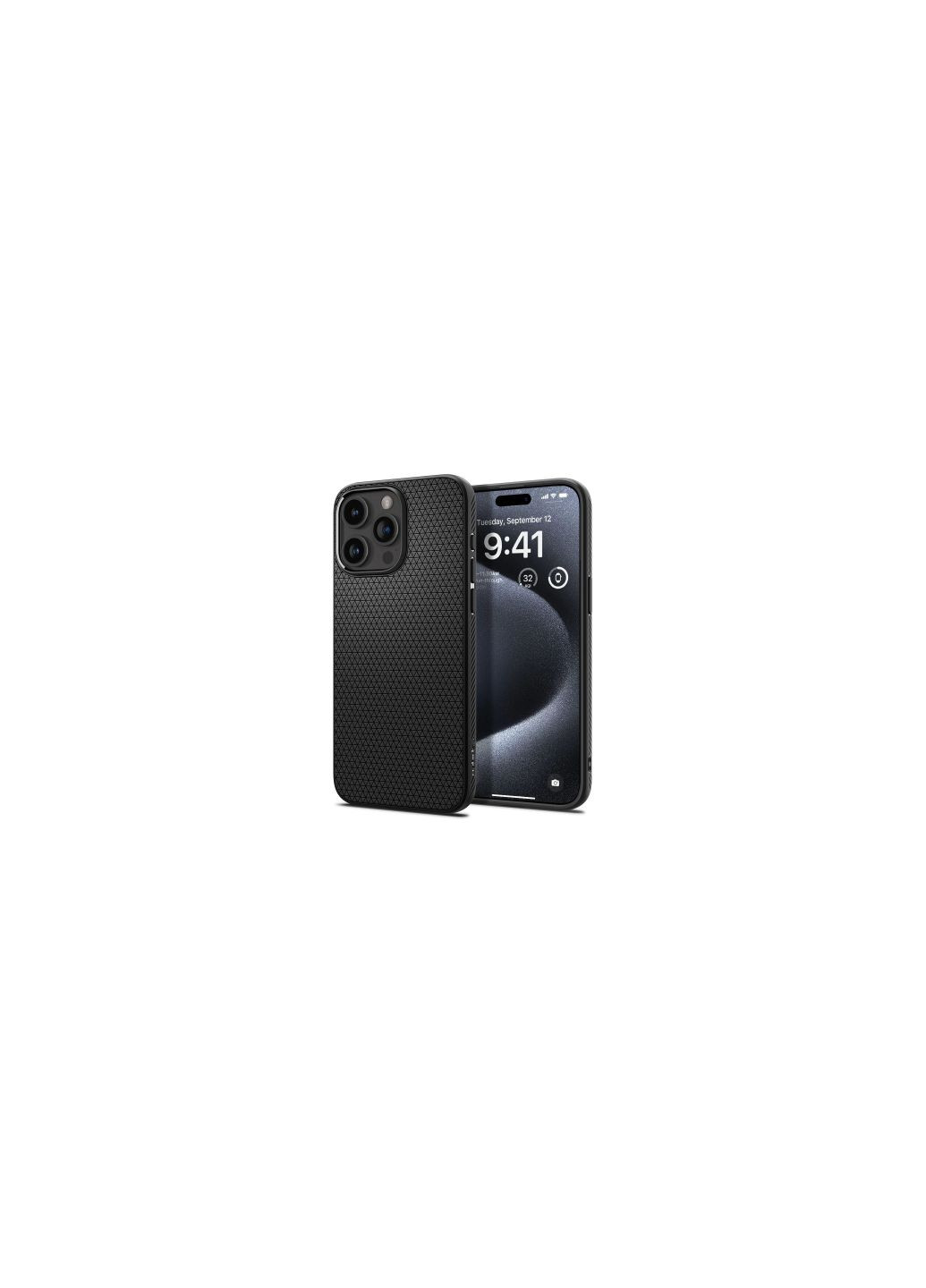 Чехол для мобильного телефона (ACS06704) Spigen apple iphone 15 pro liquid air matte black (275101274)