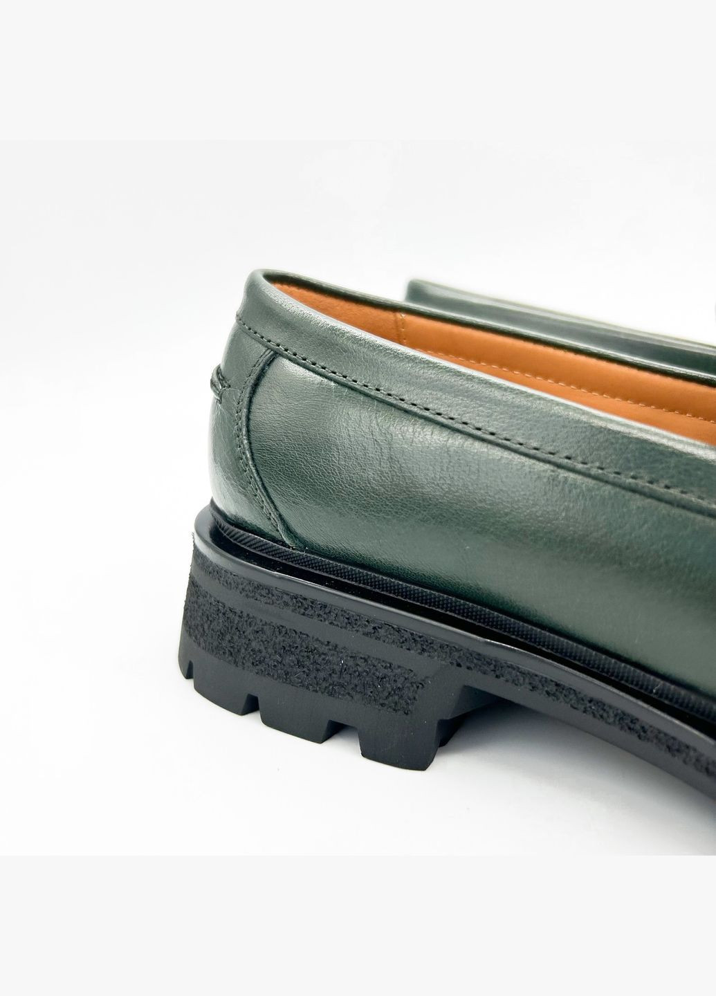 Anemone Лоферы (р) Кожа 0-1-1-PY-458A-11B зеленый з, — (328836245)