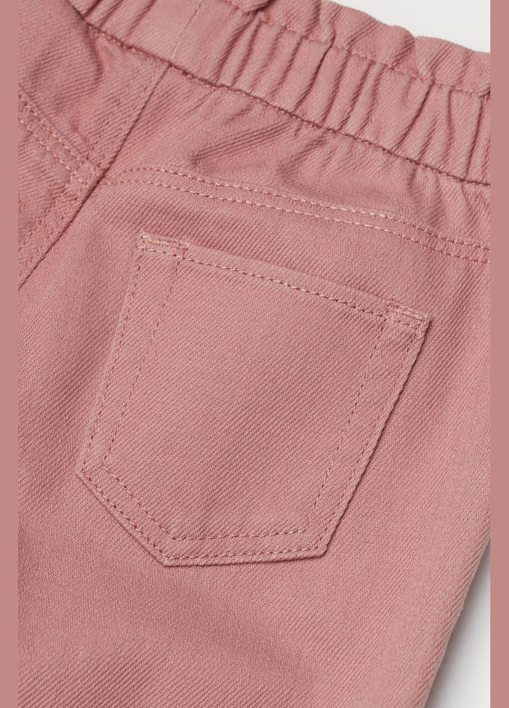Штани Mom вільного крою для дівчинки 0935912-001 рожевий H&M (265212153)