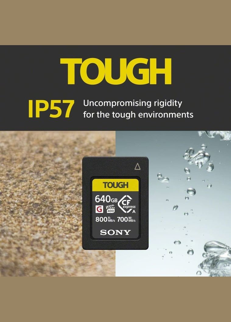 Карта пам'яті CFexpress Type A 640GB R800/W700 Tough Sony (314832931)