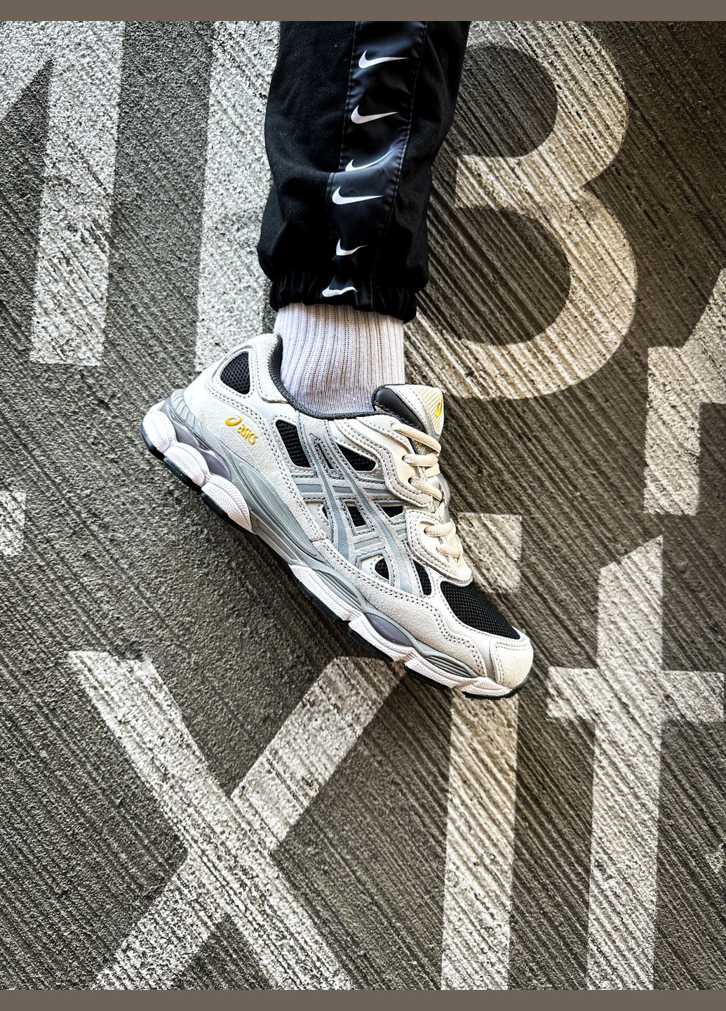 Кроссовки женские и мужские Asics Gel-NYC gray | Асикс Гель-НЮК серые No Brand серые всесезоны (313102794)