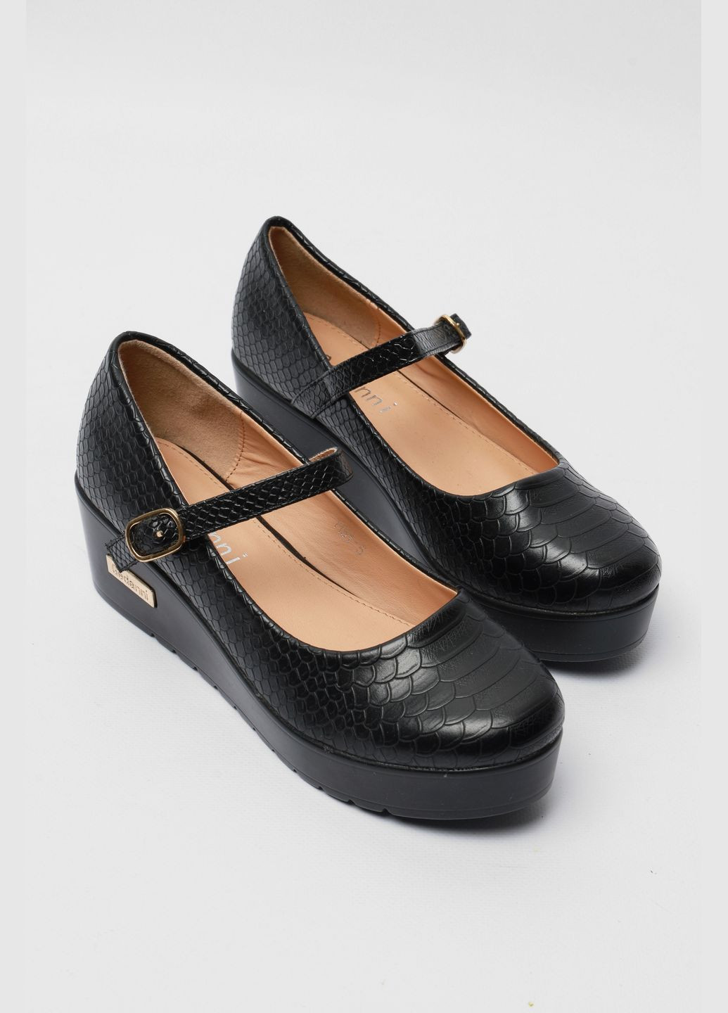 Туфлі жіночі чорного кольору Let's Shop (294050547)
