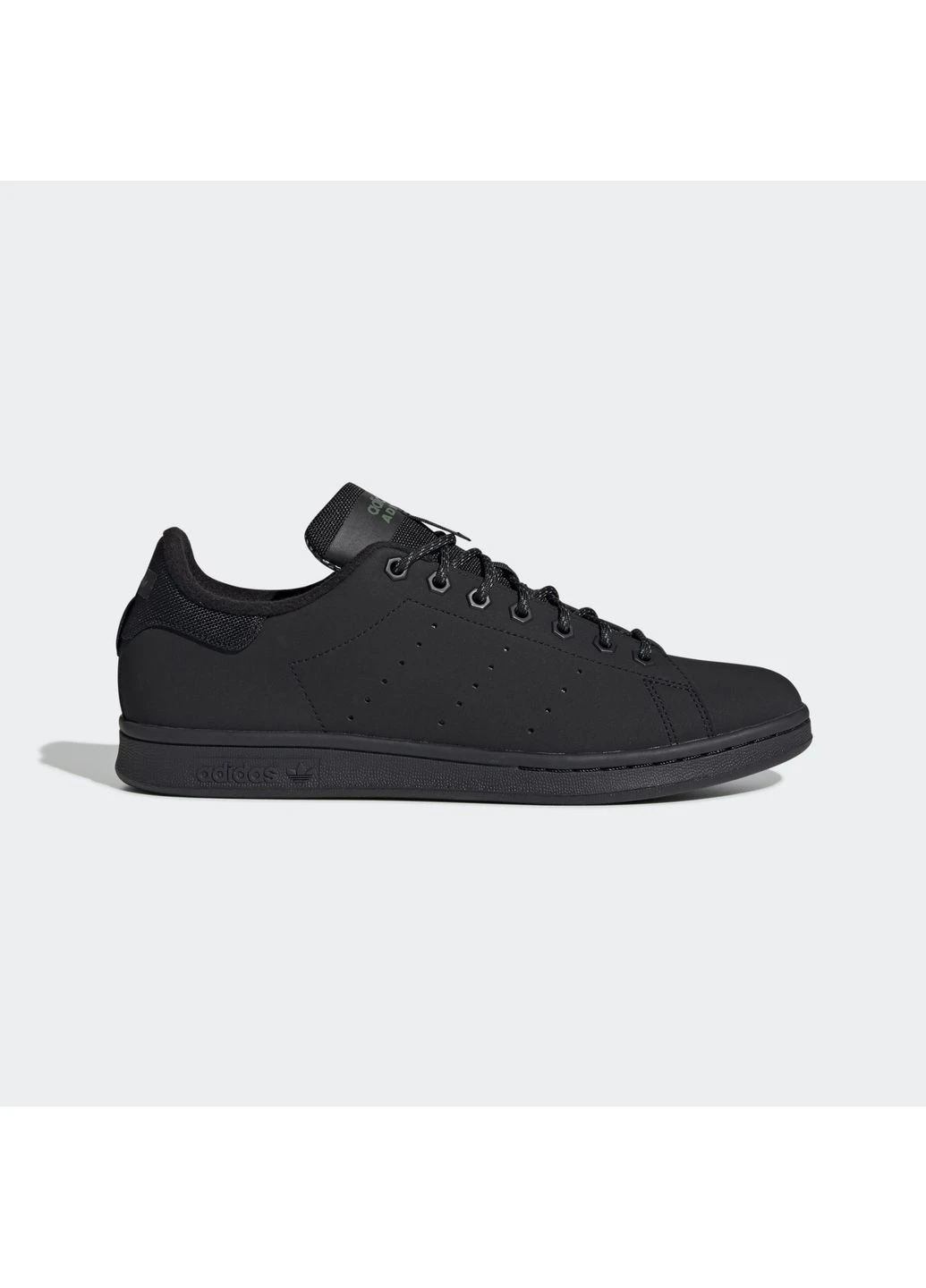 Черные демисезонные кроссовки stan smith aditech black fv4641 adidas