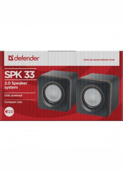 Портативна колонка Defender spk 33 black (268139630)