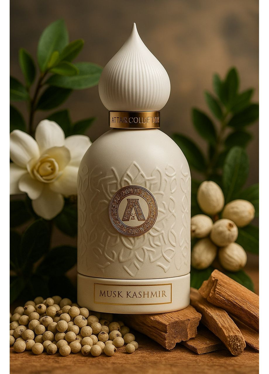 Парфум унісекс Musk Kashmir Extrait білий мускус гарденія сандал 20 мл (804) Attar Collection (367086510)