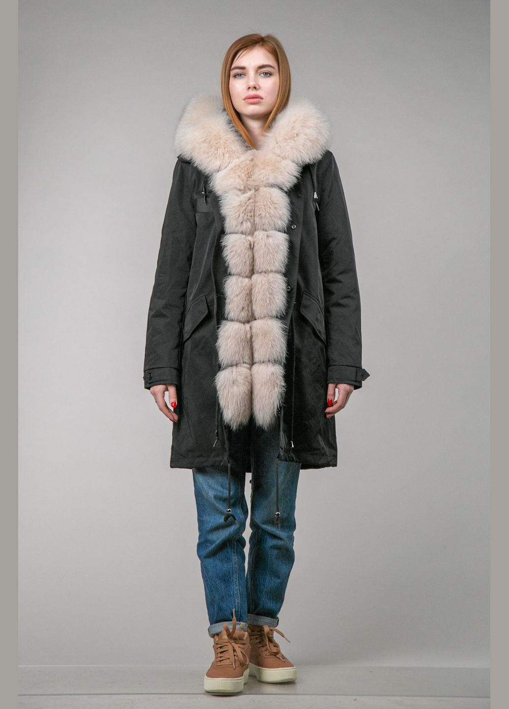 Парка з песцем Chicly Furs (290665075)