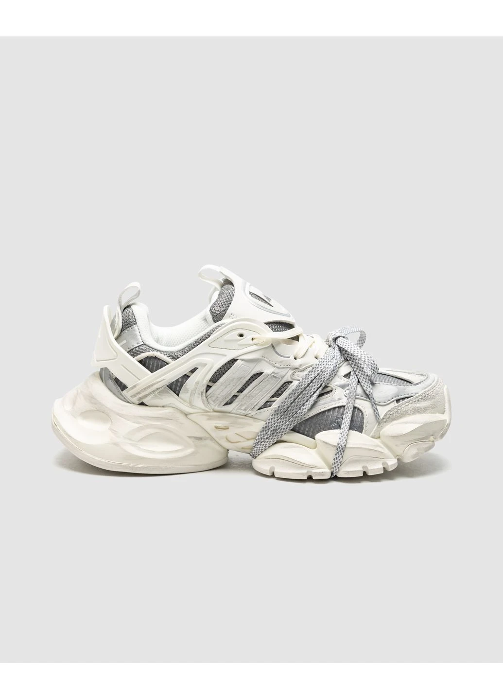 Білі літні кросівки adidas vento xlg deluxe grey/white адідас венто No Brand