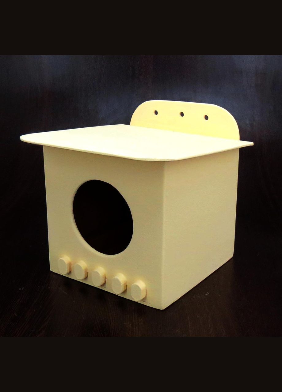 Місце гніздування для птахів з дерева Голуб лимонад (ГНЗ-000251) No Brand (328605782)