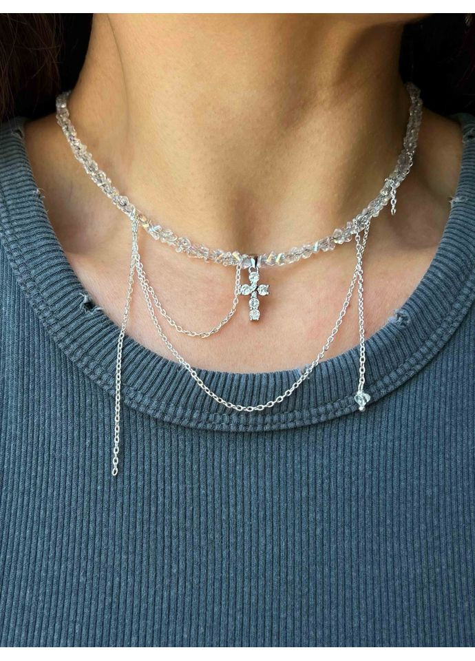 Колье с крестиком 5485 LeBijou (368559138)