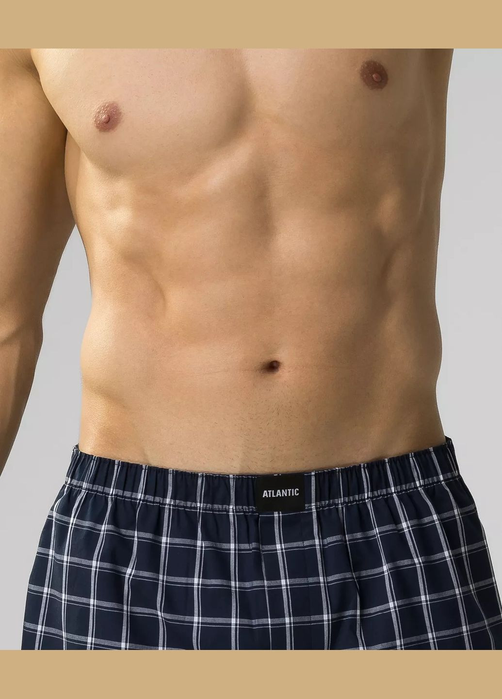 Чоловічі сімейні труси боксери Atlantic (304914463)