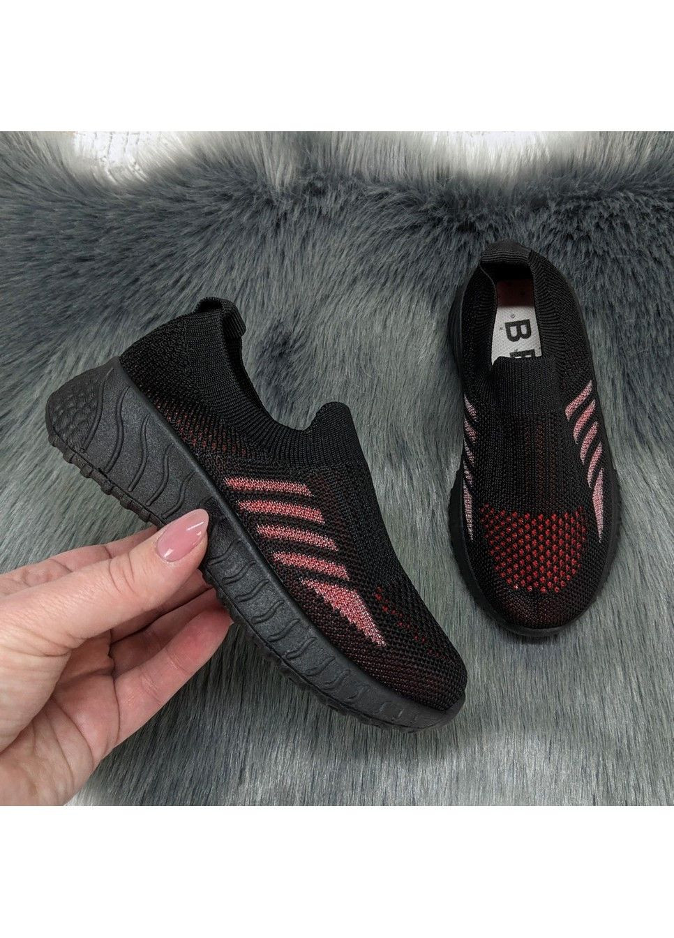 Черные мокасины детские для мальчика BBT