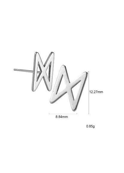 Серьга-гвоздик Руна из нержавеющей стали в скандинавском стиле [ESS2019062139] Viking (338624621)