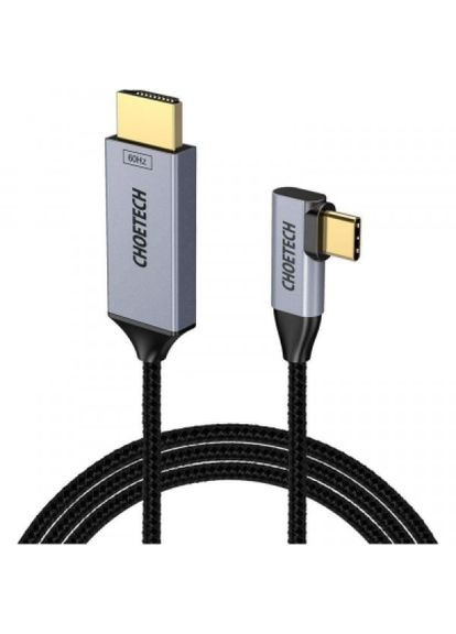 Кабель мультимедийный USBC to HDMI 1.8m USB 3.1 L-type 4K60Hz (XCH-1803) CHOETECH usb-c to hdmi 1.8m usb 3.1 l-type 4k60hz (287338598)