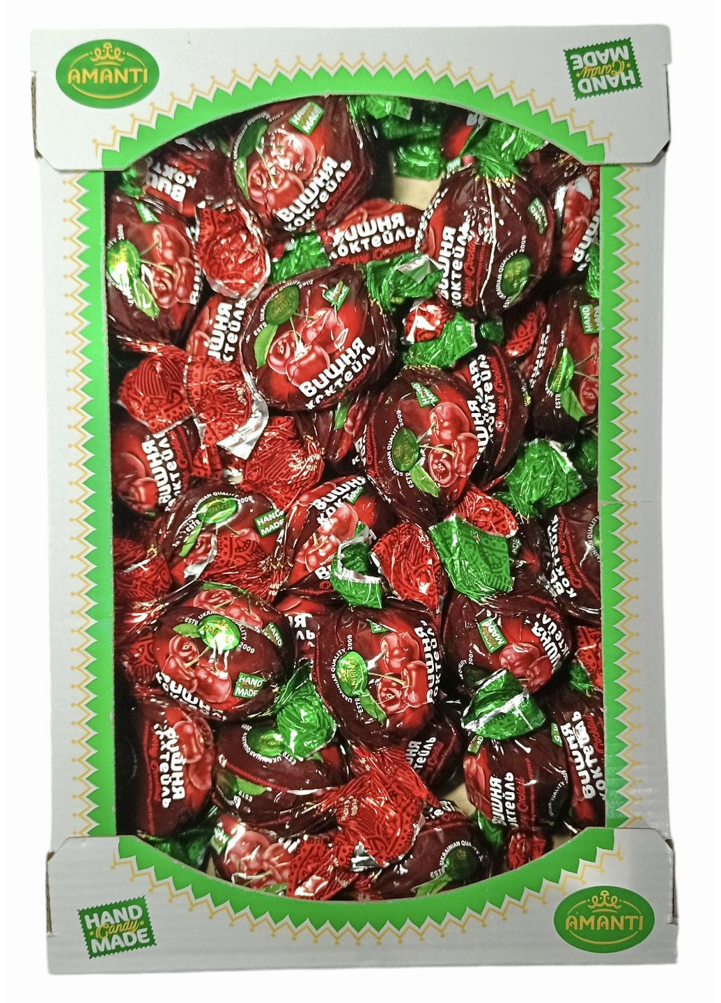 Конфеты Вишня коктейль 1 кг Amanti (371773909)