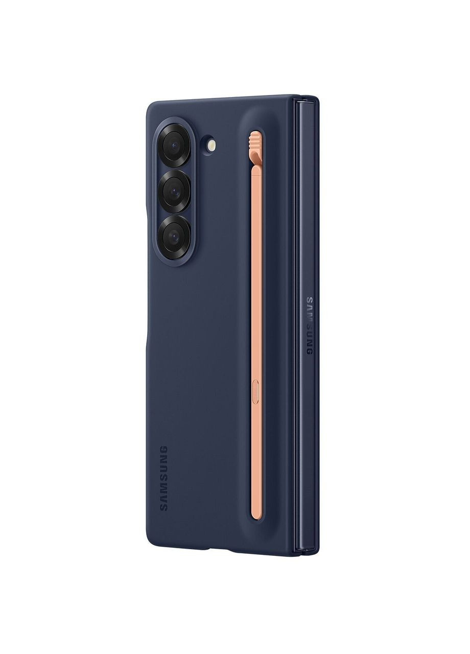 Чехол-накладка Slim Cover with Pen для Galaxy Fold 6 SM-F956 Navy (EF-OF95PCNEGUA) Samsung (366831356)