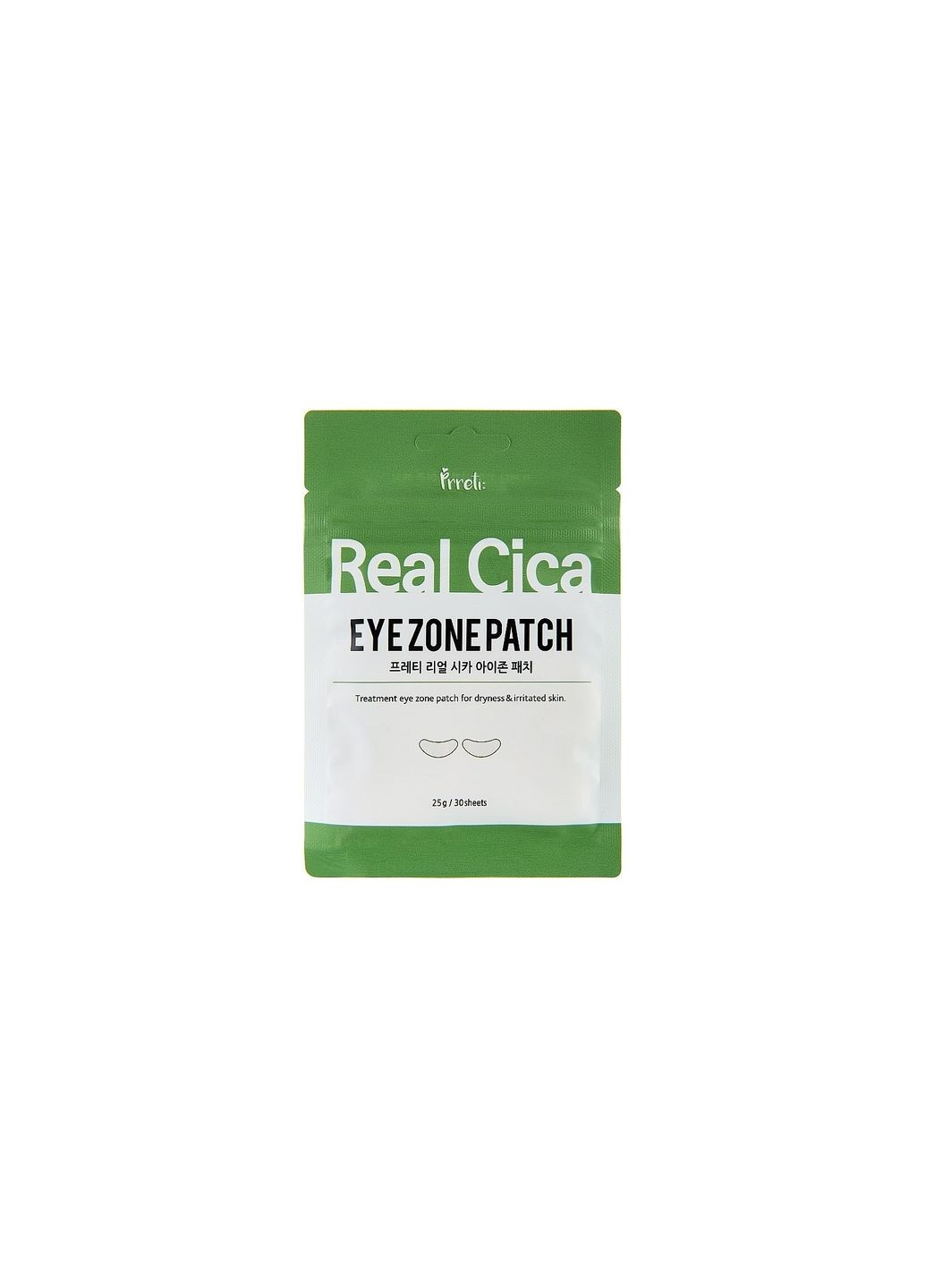 Успокаивающие патчи для зоны вокруг глаз Real Cica Eye Zone Patch, 30 шт Prreti (311281526)