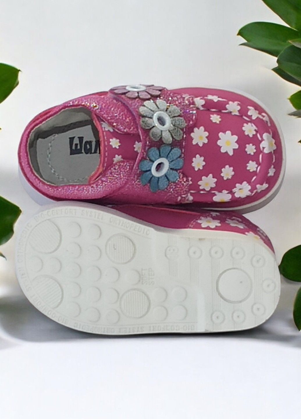 Демісезонні черевики для дівчинки утеплені 100-6 малинові Шалунишка (298876781)