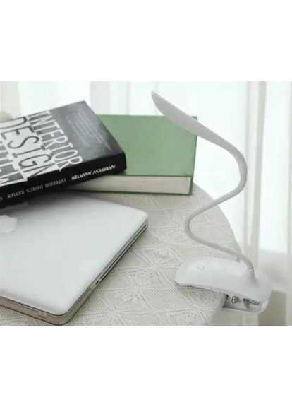 Офисная настольная лампа LED Flexible & Clip 1.5W 5500-6000K (CW-DL04FCB-W) Colorway (319145863)