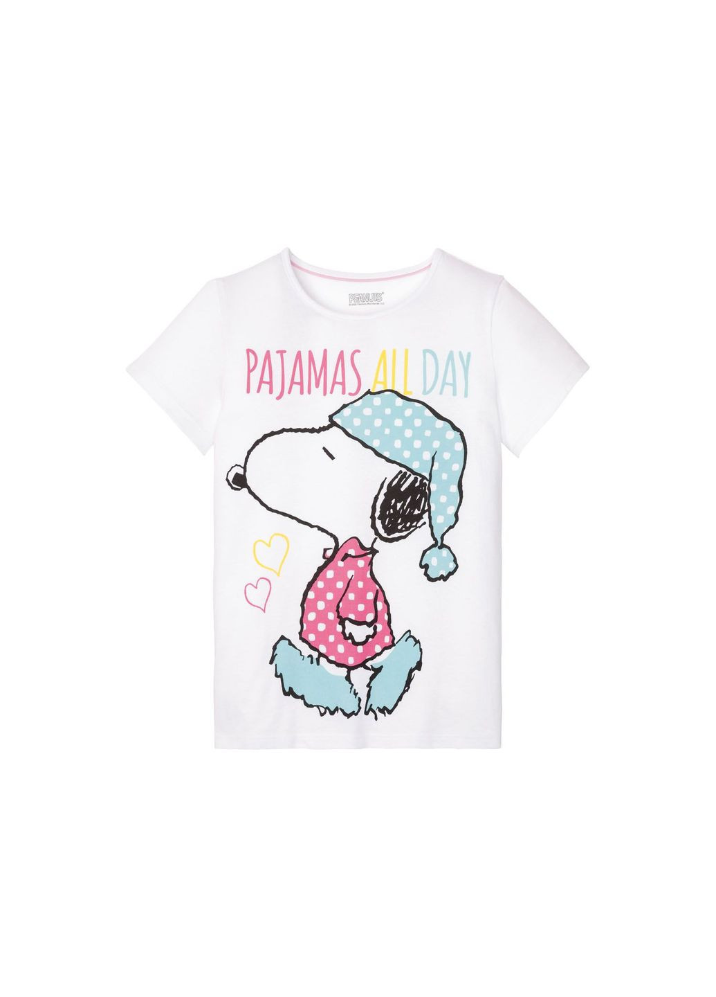 Комбинированная пижама (футболка и шорты) для девочки 327585 Disney