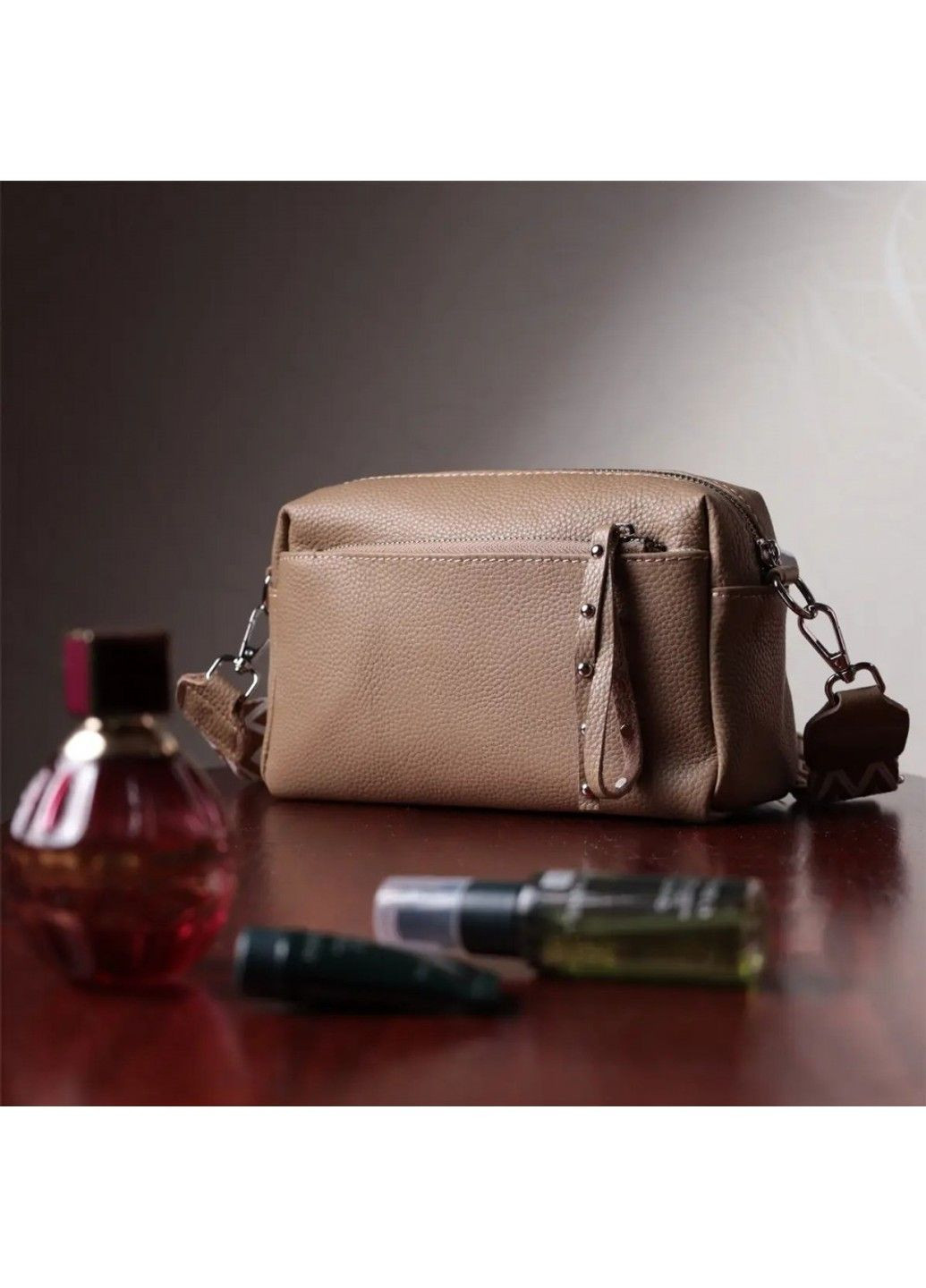 Молодежная женская кожаная сумка через плечо 22650 Vintage (298793419)