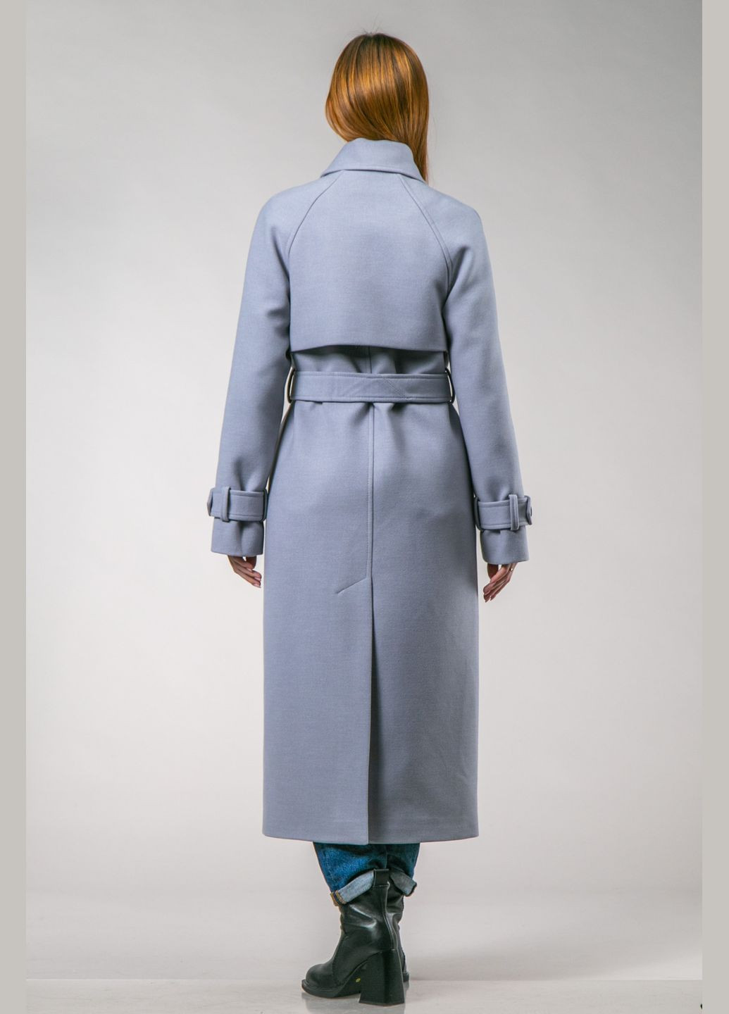 Светло-серое демисезонное Пальто демисезонное CHICLY