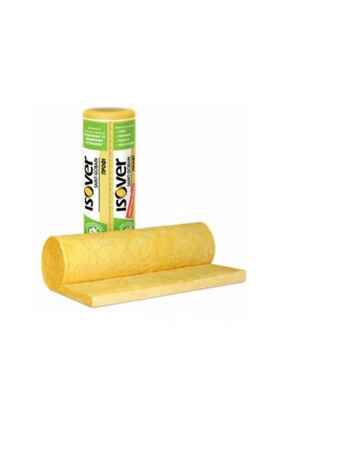 Мінераловатний утеплювач Профі 100 мм, 1,22*5,0 м, 0,61 м3/6.1 м2 (36 шт) (пал.в2,5/ш1,1/д1,2) Isover (365060724)