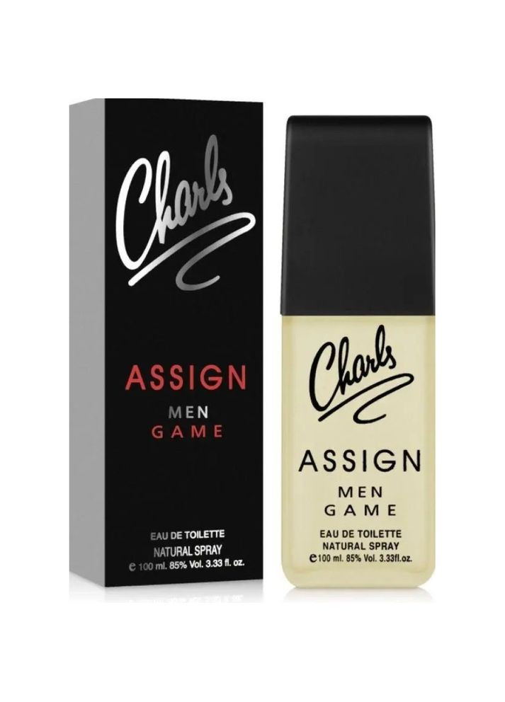Мужской стильный парфюм Assign Game Sterling Parfums edt 100ml Charls (337170778)