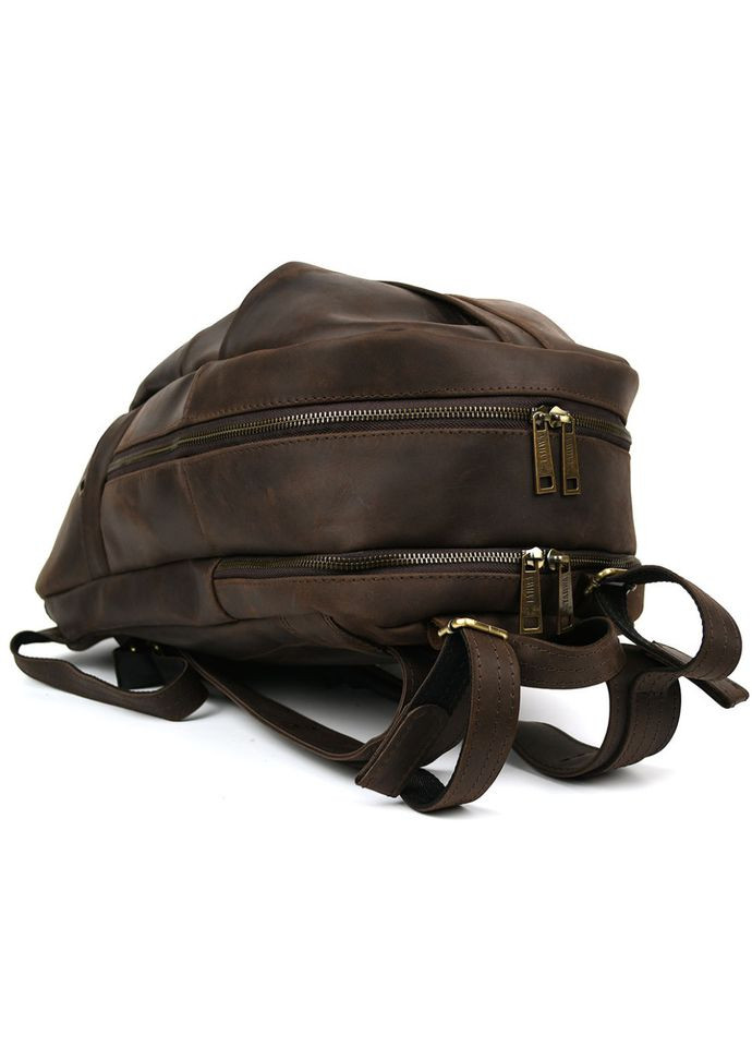 Мужской кожаный городской рюкзак крейзи хорс RC-7340-3md TARWA (370859015)