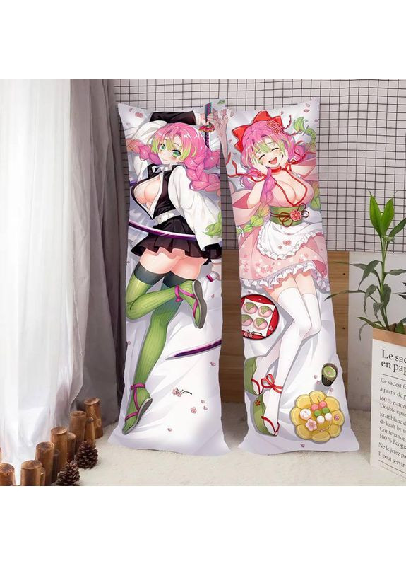 Подушка обнимашка Аниме Дакимакура Anime Girl Плюшевая подушка с рисунком размер 130*40 см Україна ТД (369657600)