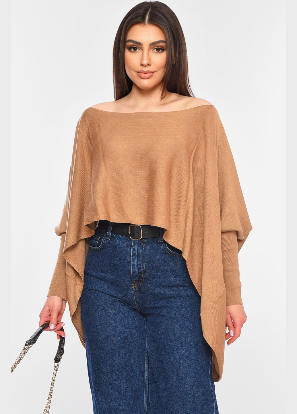 Кофта женская бежевого цвета Let's Shop (324468584)