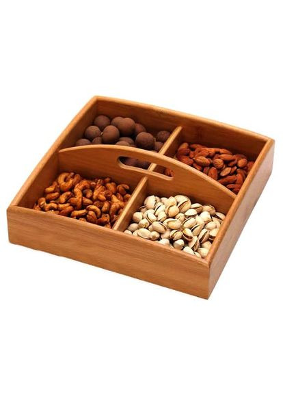 Менажниця з дерева Чілокіле охра (МЕН-002804) No Brand (327869844)