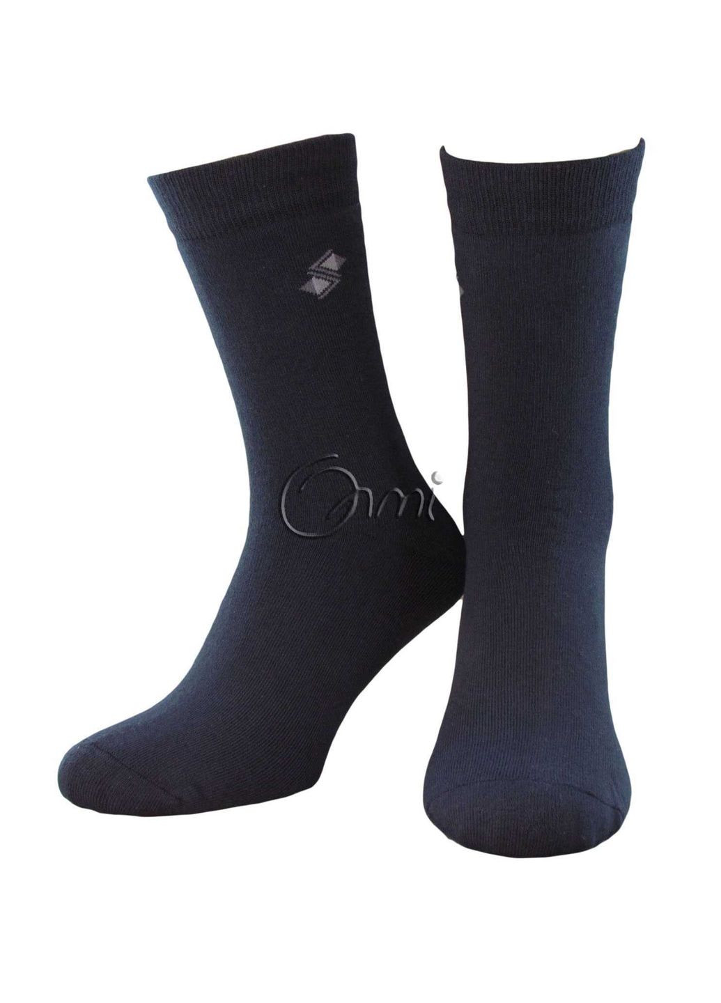 Чёрные носки мужские 6060 27 черный Легка Хода (362665830)