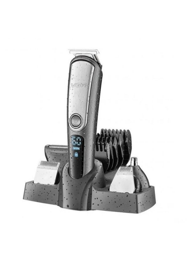 Машинка для стрижки волос 5 в 1 аккумуляторная VGR V-105 (361080726)