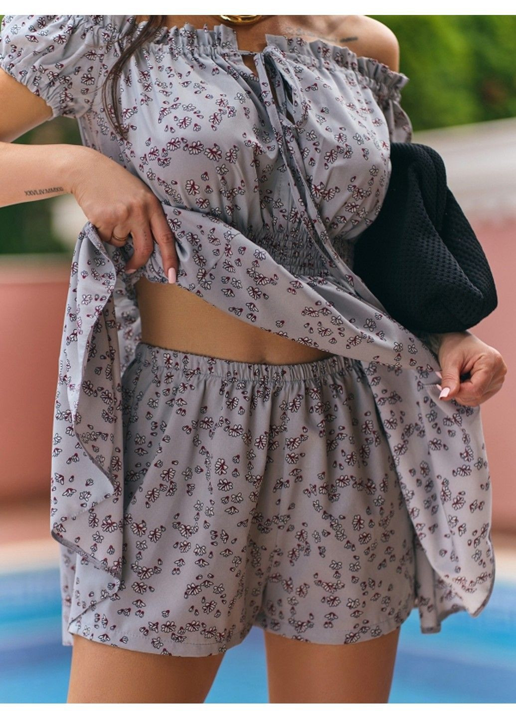 Оливковое повседневный платье issa pus 15211 оливковый ISSA PLUS