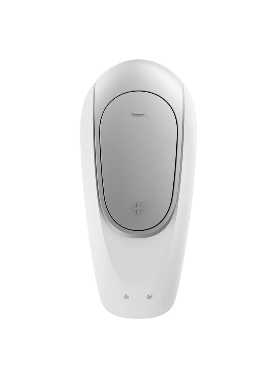 Смарт-вібратор для пар Double Fun (White) з пультом ДК Satisfyer (399768297)