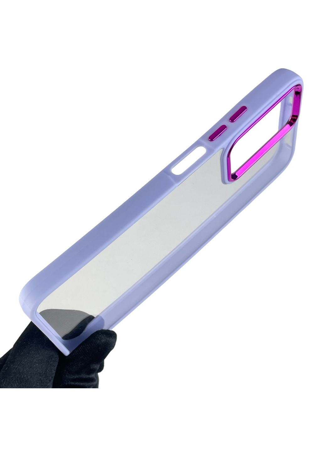 Чохол для Redmi Note 11S 4G з кольоровими високими бортами на редмі нот 11с 4 г бузковий Xiaomi (366023317)