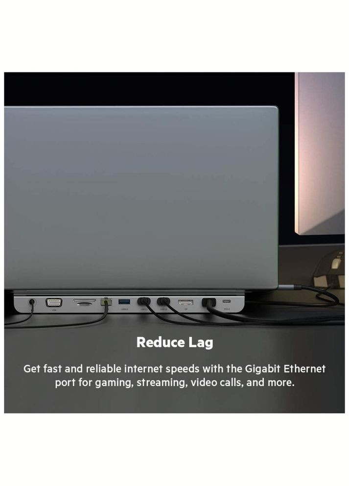 Док-станція для ноутбука USB-C Multimedia Dock (INC004BTSGY) Belkin (322817329)