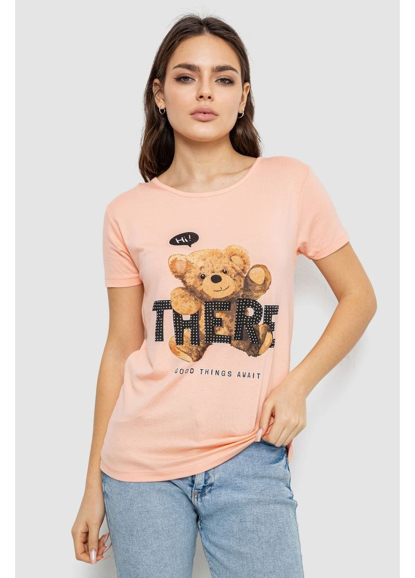 Футболка жіноча з принтом,, 244R509 Ager - (369506424)