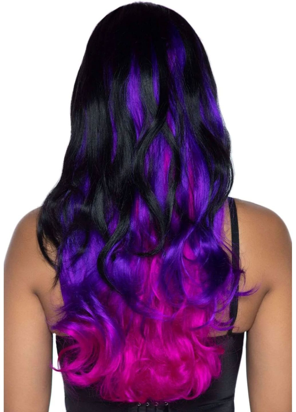 Перука Allure Multi Color Wig Black/Purple CherryLove Leg Avenue (282708995)