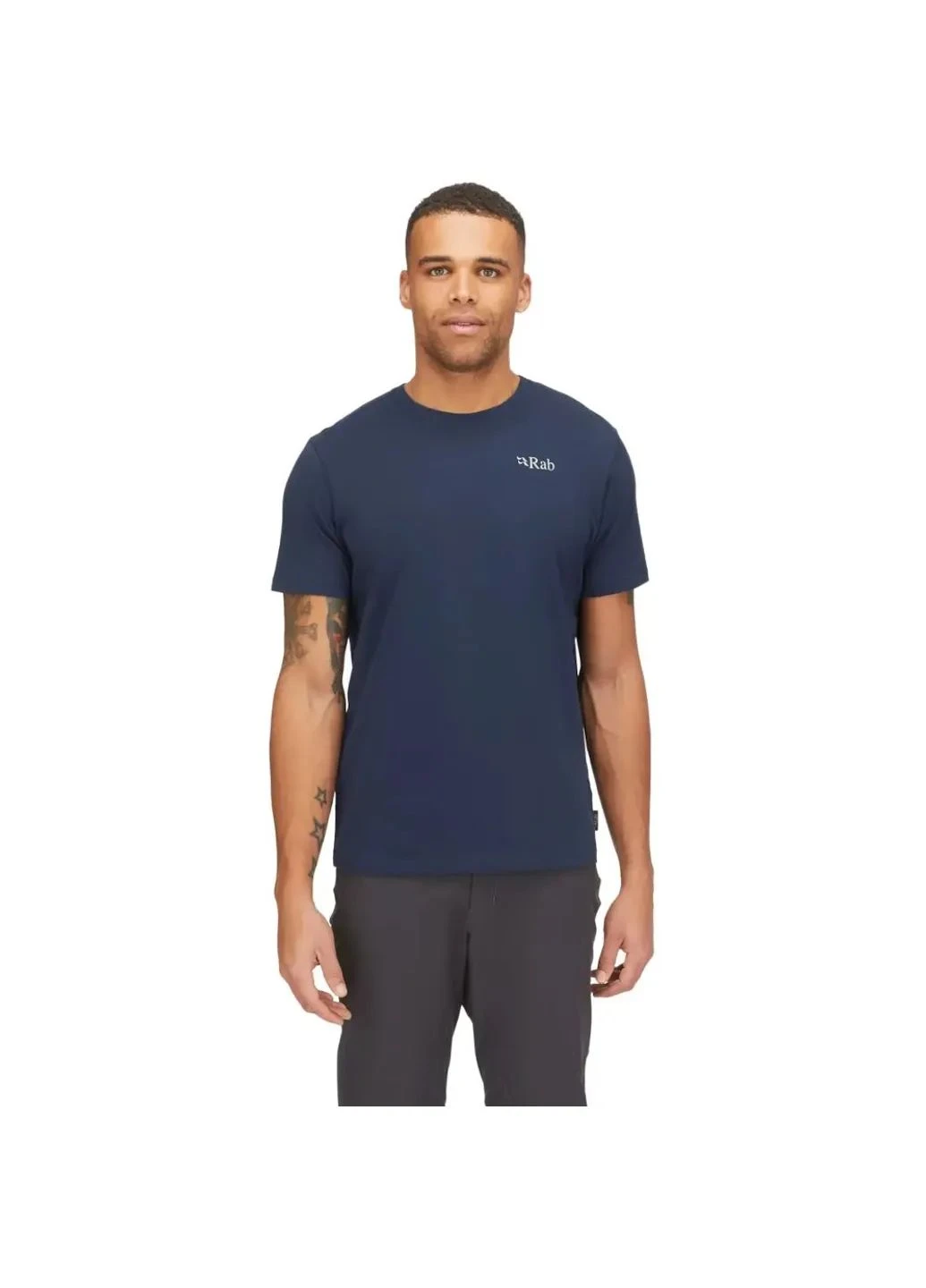 Синя футболка stance axe tee mns Rab