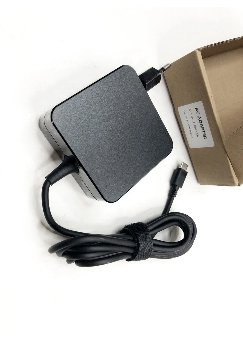 Блок питания с Type-C для ноутбука HP Lenovo MacBook 20V 4,5A 90W ( код: A20-90P1A ) Foxsur (375185124)